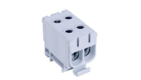 Blok Rozdzielczy - Odgałęźny 2 - Polowy 2,5-50Mm2 Szary Montaż Płaski...