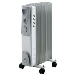Grzejnik olejowy 2000W /9 żeberek/ szary VO0273