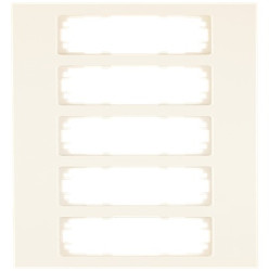 Mocowanie elektroinstalacyjne, kolor Biały, 5-krotna, Termoplastyczny, Siemens