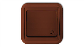 Liza Przycisk /Dzwonek/ Brązowy 4Wpt-4