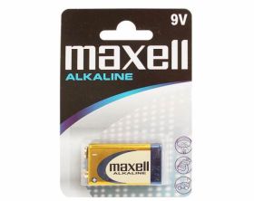 BATERIA 9V 6LR61 ALKALICZNA MAXELL