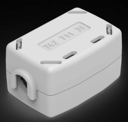 Folding ferrite, cable Ø 6-7.5 mm, (L x W x H) 40 x 24 x 20 mm, 74271131