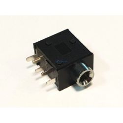 3.5 gniazdo stereo montażowe pionowe z wyłącznikiem