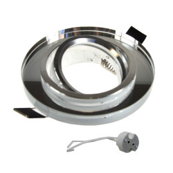 Oprawa sufitowa Anya White LED GU10 MR16 ruchoma halogenowa