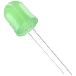 TRU COMPONENTS 1577363 LED wired Green Circular 10mm 1750mcd 50&#xB0; 20mA