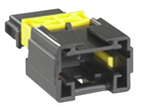 Złącze samochodowe 2-pinowe Molex -rzędowe Męski 10A NSCC Montaż na kablu Połączenie zagniatane Obudowa zagniatana