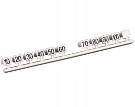 Zestaw oznaczników 10...100 na łączówki LSA KRONE 1 sztuka