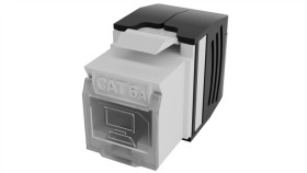 Moduł Keystone Rj45 Utp Kat.6A Nieekranowany Beznarzędziowy Multifunkcyjny Z...