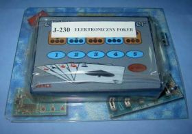 J-230 ELEKTRONICZNY POKER ZDSM
