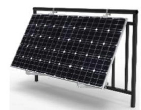 Balkonowa konstrukcja z podwójną regulacją do montażu paneli słonecznych 22-50 (TYP2)