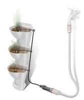 OGR-KROPLA12 Zestaw nawadniania kropelkowego do 12 narożnych doniczek - wewnętrzny