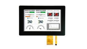 Kolorowy wyświetlacz LCD 7cal 1280 x 720pikseli LVDS I/F Tak Midas