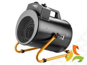 Nagrzewnica elektryczna 5kW przemysłowa regulacja ustawienia IPX4 90-069 NEO TOOLS