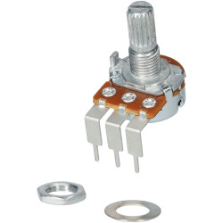 Taiwan Alpha RV16AF-41-17K-C20K-3 20K Rev-Log 16mm Metal PC mount Potentiometer