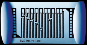 32 207 605 SMD platinum temp. sensor, 0805, 100 Ohms