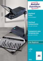 3555 Overhead transparencies for b/w copier / 100 sheets