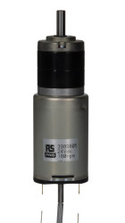 Motoreduktor DC Szczotkowy z przekładnią 180 obr./min 13,2 W 6mm 2,2 Nm RS PRO