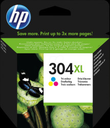 N9K07AE#UUS Ink - HP - 3-colour - 304XL - original