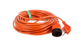 Przedłużacz Ogrodowy 1-Gniazdo B/U 25M /Omy 2X1/ Pomarańczowy Pk-1025