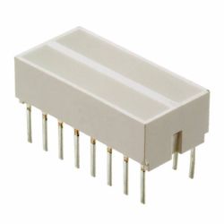 Podświetlacz led 2-segmentowy, czerwony HLMP2635