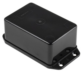 Obudowa ABS szerokość zew. 58,2mm długość zew. 108,2mm wys. zew. 39,5mm RS PRO IP54 Czarny