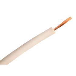 PJP 9028/SPOOL/10-BC 12A White 10m Coil Silicone Test Cable