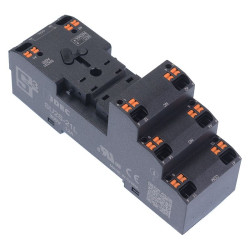 SU2S-21L Double Pole DIN Rail Socket Push-In Terminals for RU2 Relay IDEC