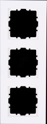 402732008 HK07 - 3-way cover frame, Arctic white matt