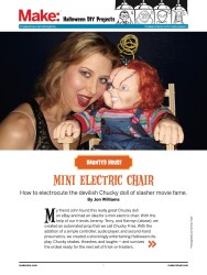 Haunted House: Mini Electric Chair - PDF