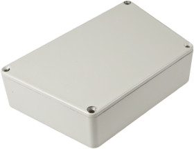 Obudowa Aluminium odlewane długość zew. 95 mm wys. zew. 39 mm Hammond IP54 Szary