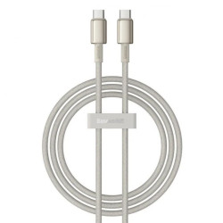 Kabel Baseus Tungsten Gold USB-C / USB-C 100W 1m - złoty