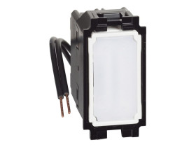 LIVING NOW Wyłącznik krzyżowy z białą led - 1 moduł K4004L LEGRAND