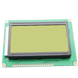 Wyświetlacz graficzny 12864zw Z ST7920 zielony