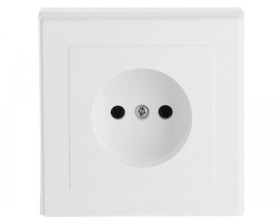 JOWISZ Gniazdo pojedyncze b/u natynkowe białe GNt-15 Jw