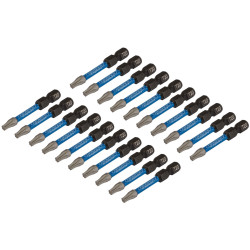 Draper Expert 05698 TX-STAR® Impact S/Driver Bits T20x50mm 1/4" Hex 20Pc