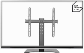 Stojak do TV, LCD SpeaKa Professional SP-5638708, Maks. udźwig: 40 kg, 61 cm (24") - 106,7 cm (42")