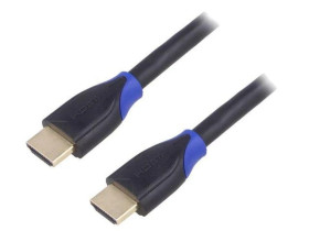 CH0065 Kabel HDMI 2.0 HDMI wtyk,z obu stron 7,5m czarny