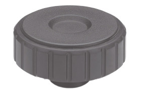 Pokrętło mocujące M6 długość gwintu: 12mm średnica pokrętła 44mm średnica gwintu: 6mm Wersja radełkowana Otwór