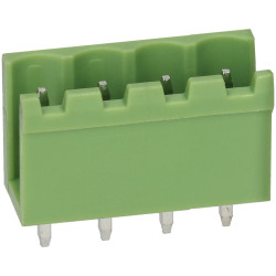 TruConnect 212858 4 Way 15A 300V Top Entry Open Header 5.08mm