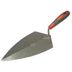 Faithfull FAISGTB11P Philadelphia Pattern Brick Trowel Soft Grip Handle 11in
