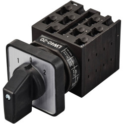 TRU COMPONENTS TC-12835372 TC-LW40-20 Limit switch Black Grey 20 A 690 V