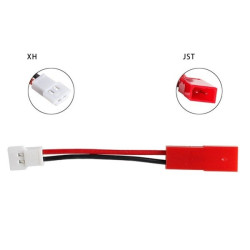 JST 2-pin Male to XH Molex 51005 Female - 35mm Adapter Cable