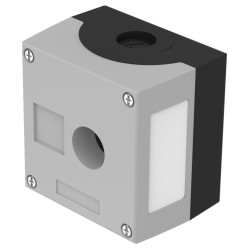 Obudowa ogólnego użytku Metal szerokość zew. 64 długość zew. 89,4 wys. zew. 85 EAO IP67, IP69K Szary