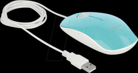 12538 Wired Mouse, USB, turquoise