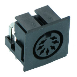 7-Way PCB DIN Socket