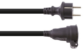 Przedłużacz złącze A: CEE 7/7 złącze B: 2P+E 20m 16 A 20 Czarny