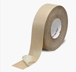 Taśma samoprzylepna antypoślizgowa szerokość 25.4mm Półprzezroczysty Taśma ostrzegawcza 3M Polipropylen grubość 0.76mm