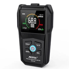 MESTEK WM700A Miernik Wilgotności Technologia Elektromagnetyczna VA Ekran Wsteczny Wielomateriałowe Użycie Drewno Miękkie Drewno