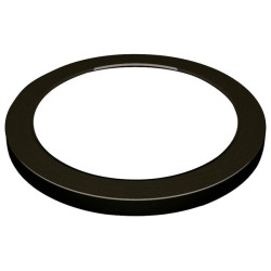 Megatron MT76008 Pano Decorative Ring Black Nan Finish 1 Pc