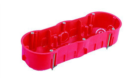 Puszka Końcowa Pk60 Potrójna Do Płyt Gipsowych A.0041A /50Szt./